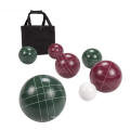 petanque games set raffa cross customized Resin leather boccia ball bocce balls